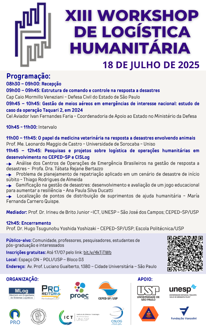 Novas informações sobre a pesquisa